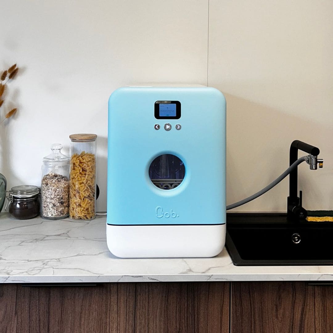 Daan Tech Bob Matte Edition — Matt ice blue door / white body · Bild 1 av 5