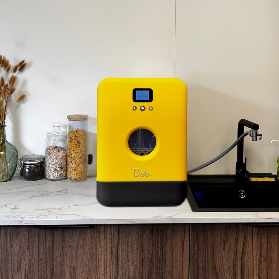 Daan Tech Bob Matte Edition — Matt canary yellow door / black body · Bild 1 av 4