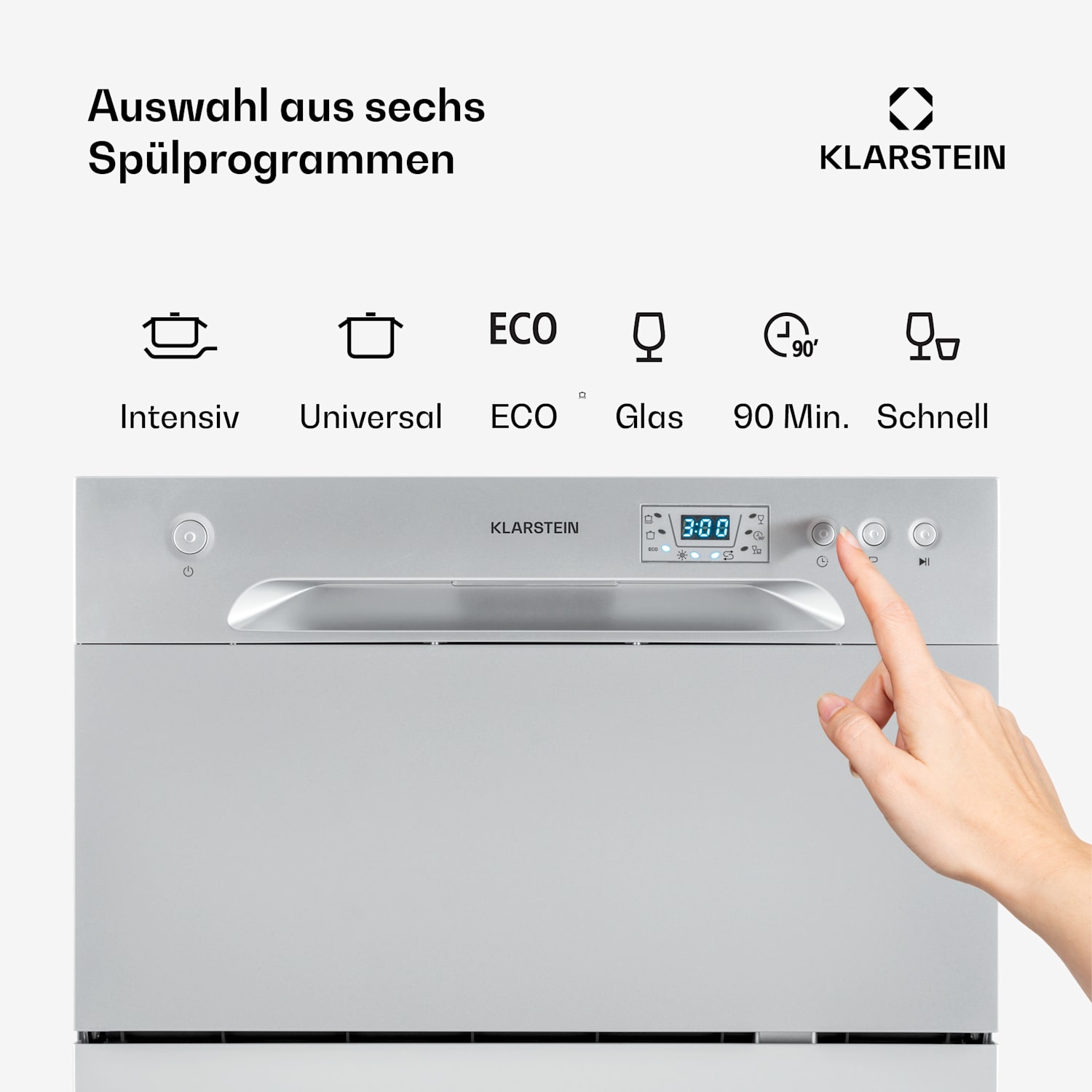 Klarstein Amazonia 6 — Silver · Bild 3 av 5