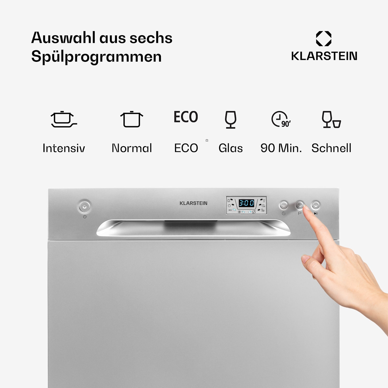 Klarstein Amazonia 8 — Silver · Bild 3 av 5