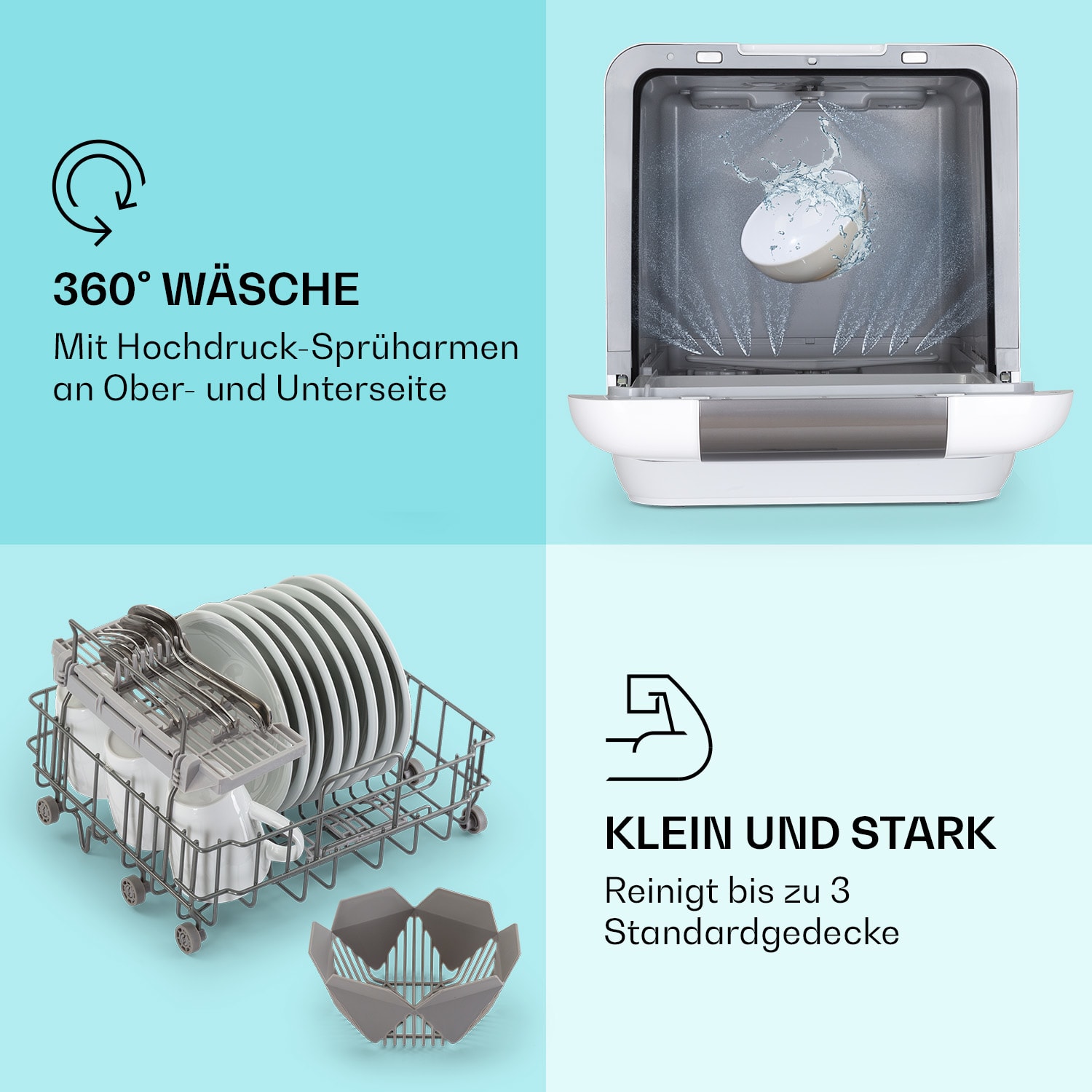 Klarstein Melville 3 — White · Bild 5 av 5