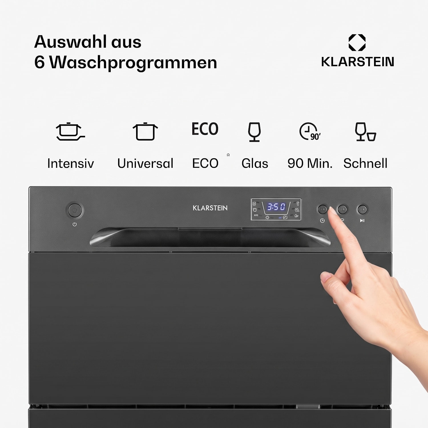 Klarstein Amazonia 6 — Anthracite · Bild 3 av 5