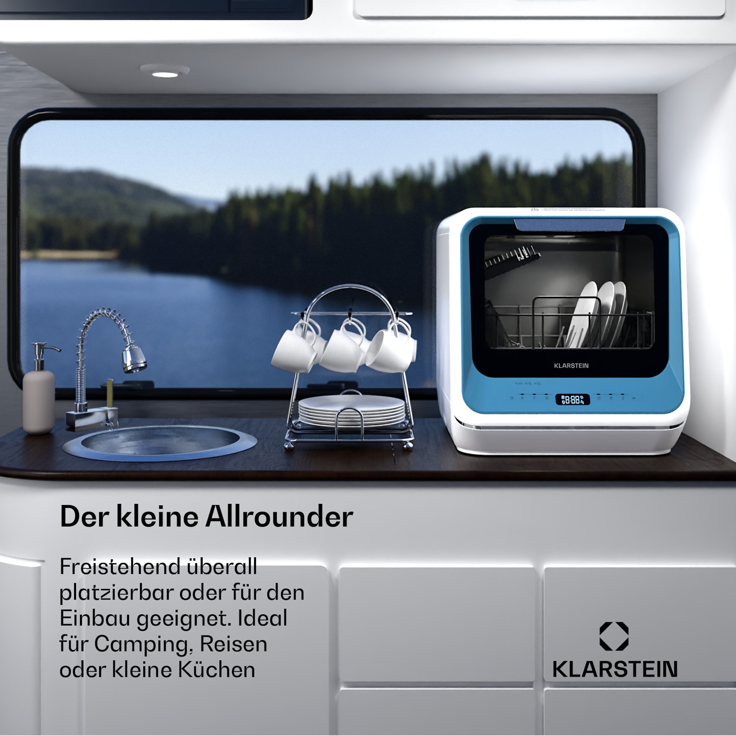 Klarstein Amazonia Nano — Blue · Bild 2 av 4
