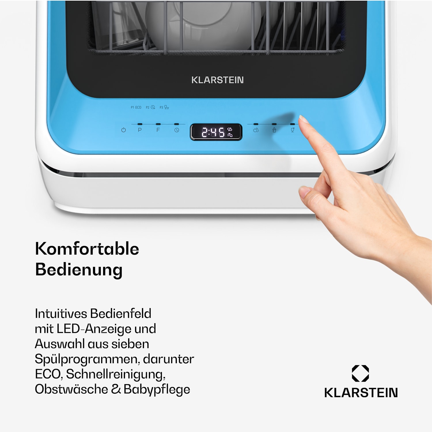 Klarstein Amazonia Nano — Blue · Bild 4 av 4