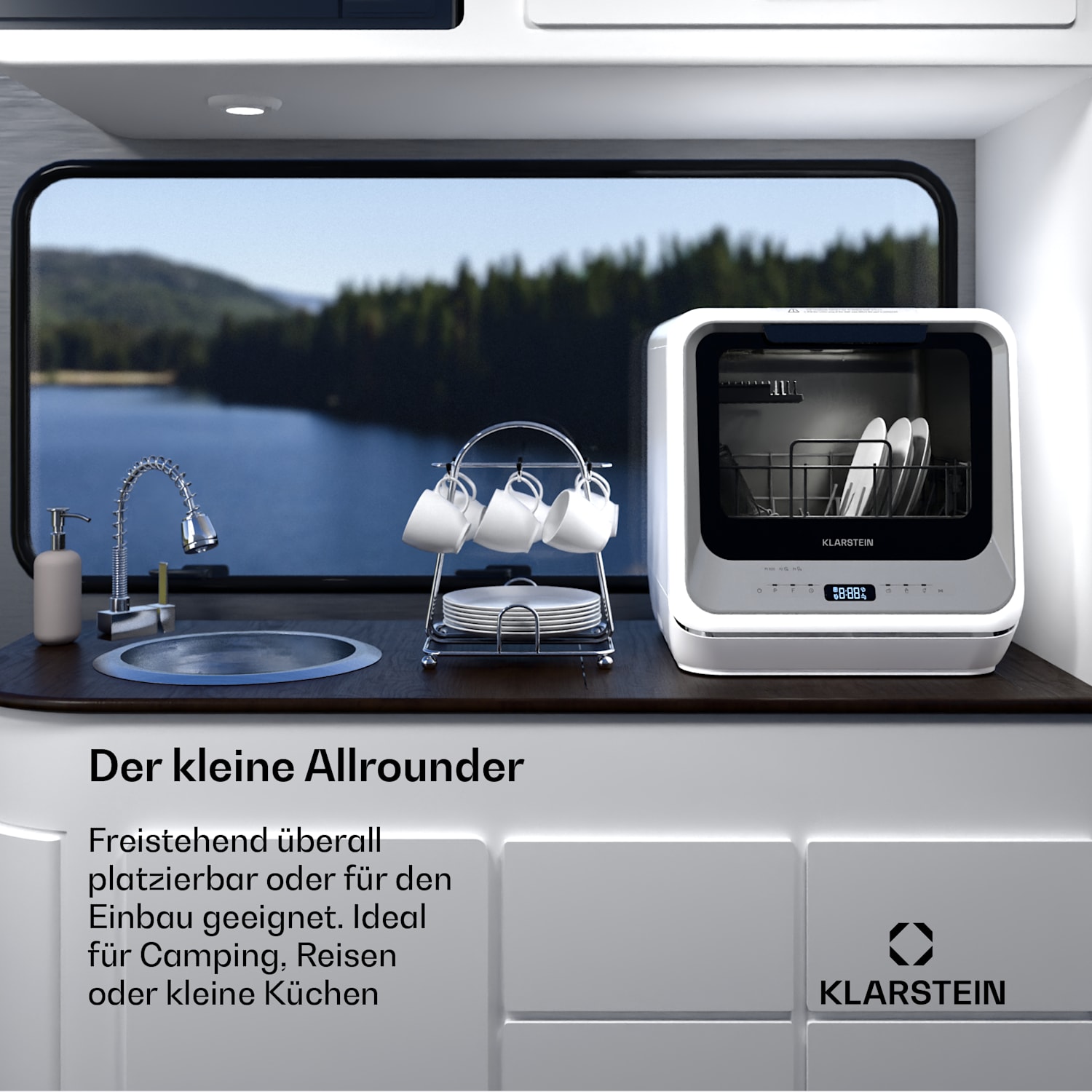 Klarstein Amazonia Nano (Nanowash) — Silver · Bild 2 av 4