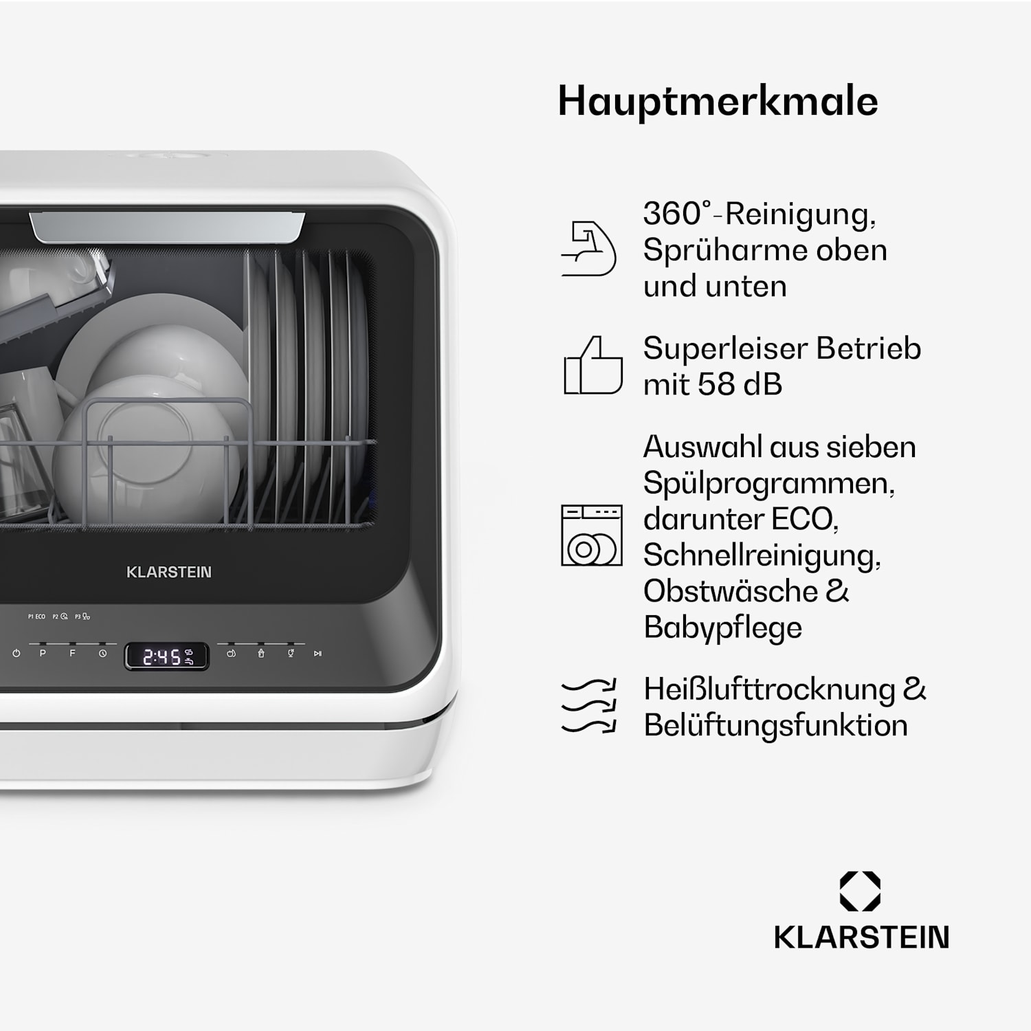 Klarstein Amazonia Nano — Black · Bild 3 av 4