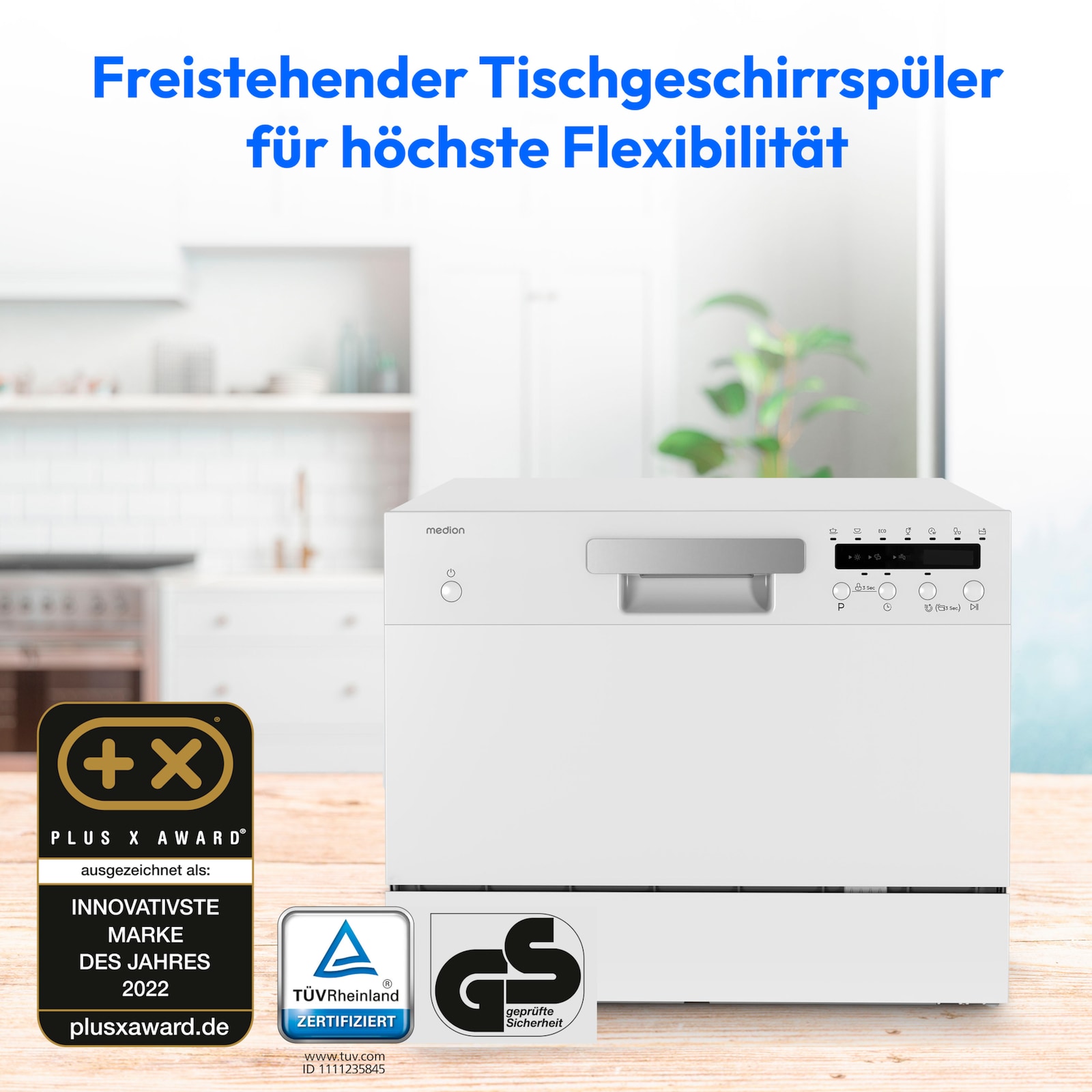 MEDION DWT60 (MD37496) — White · Bild 2 av 5