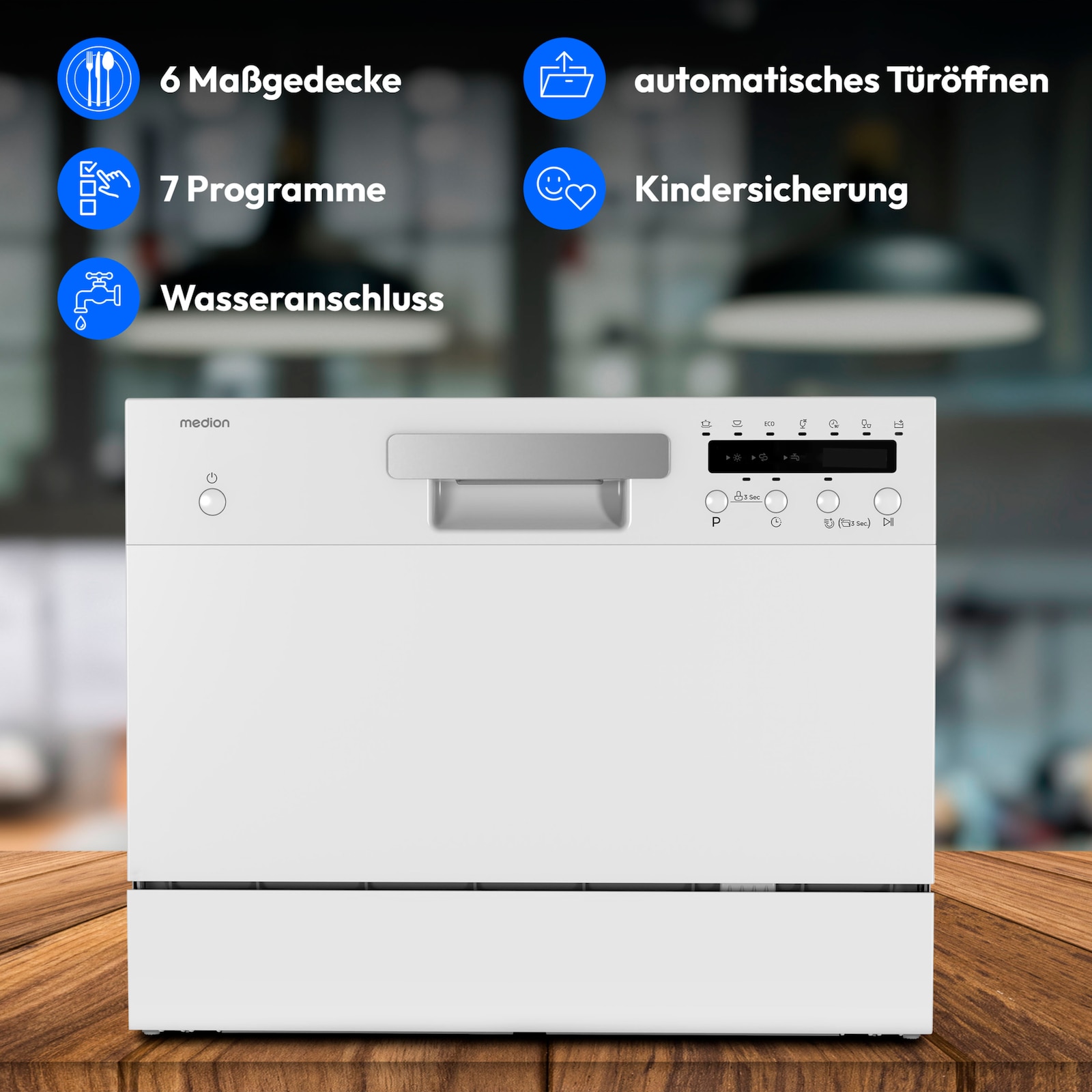 MEDION DWT60 (MD37496) — White · Bild 3 av 5