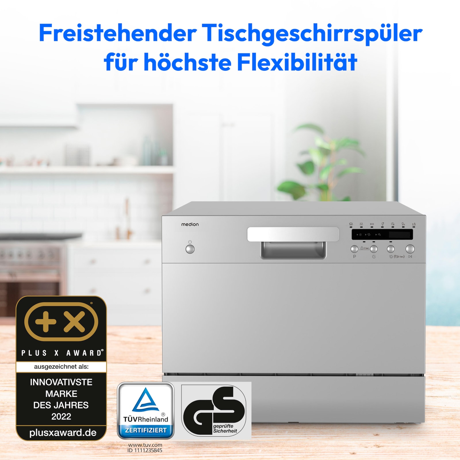 MEDION DWT60 (MD37496) — Silver · Bild 2 av 5