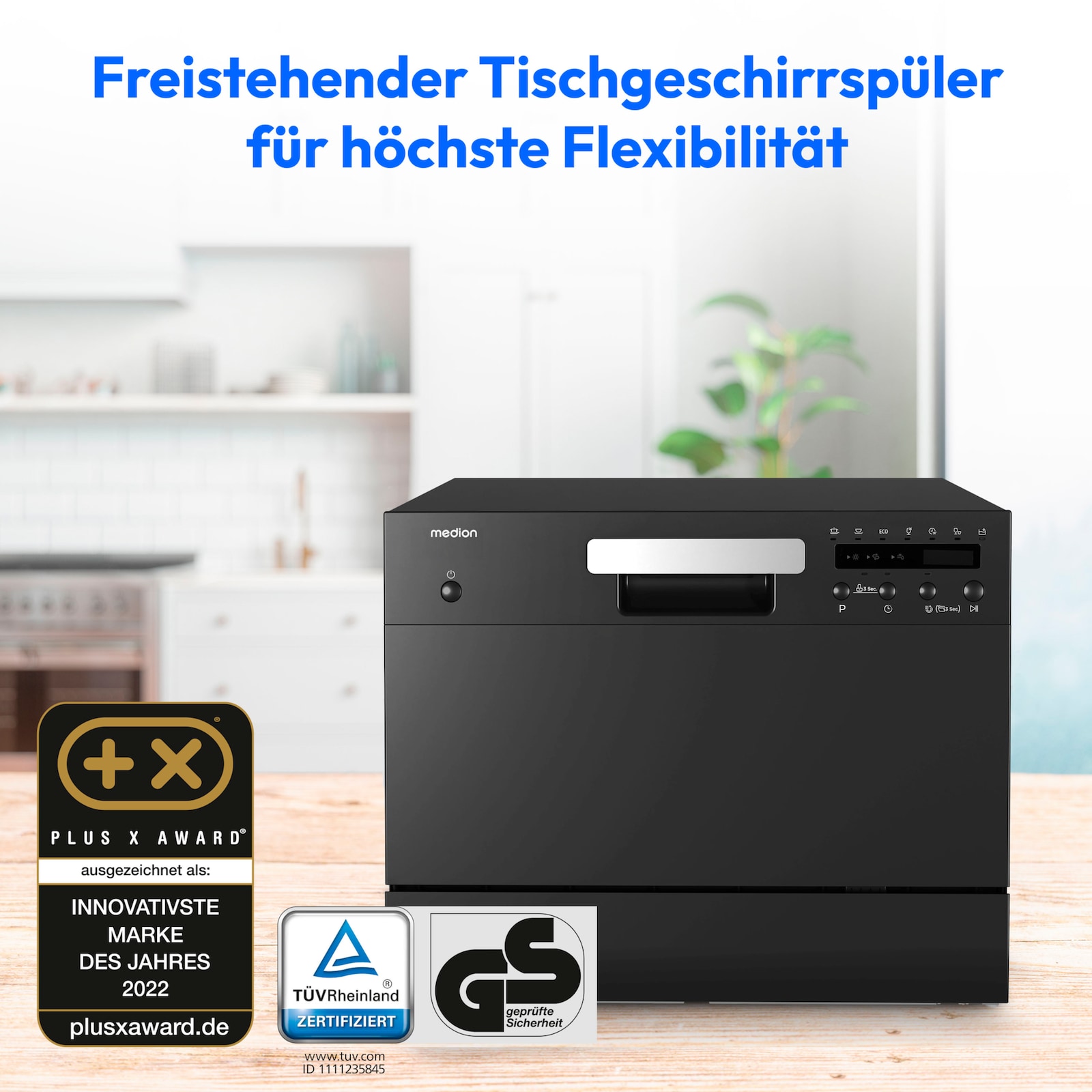 MEDION DWT60 (MD37496) — Black · Bild 2 av 5