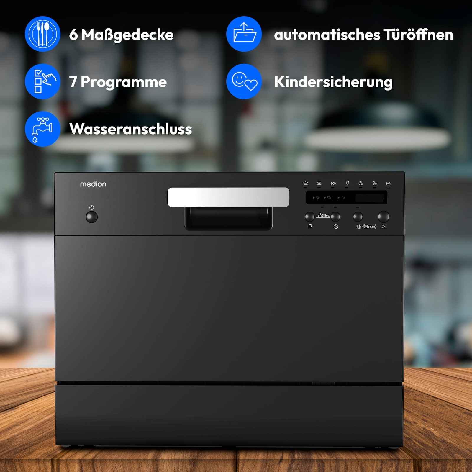 MEDION DWT60 (MD37496) — Black · Bild 3 av 5