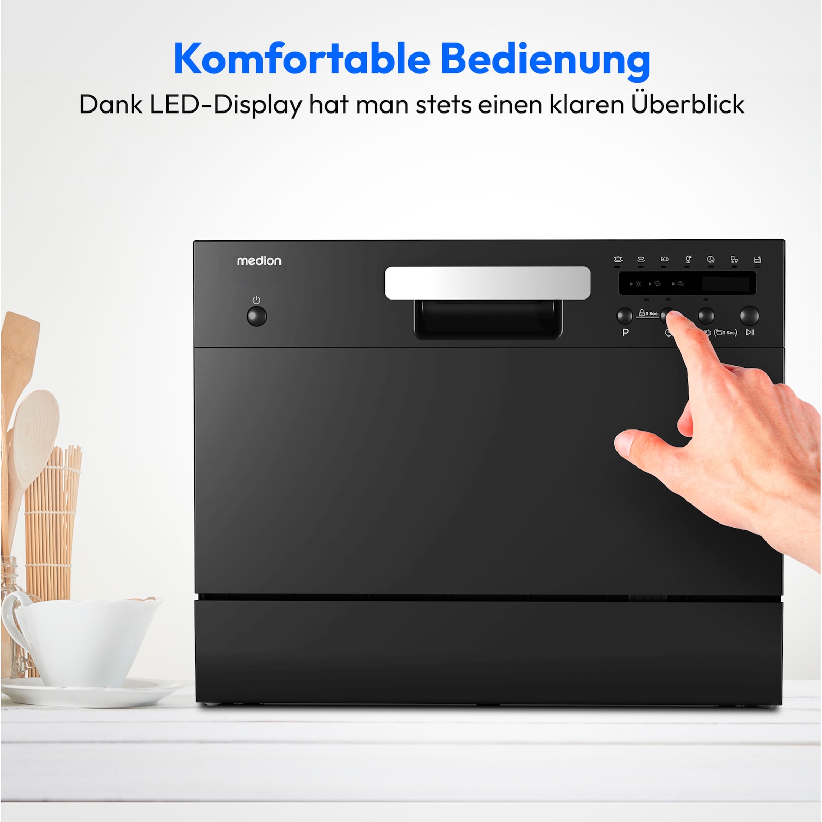 MEDION DWT60 (MD37496) — Black · Bild 4 av 5